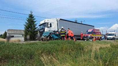 Accident rutier pe raza localității Grănicești, județul Suceava. O persoană a murit