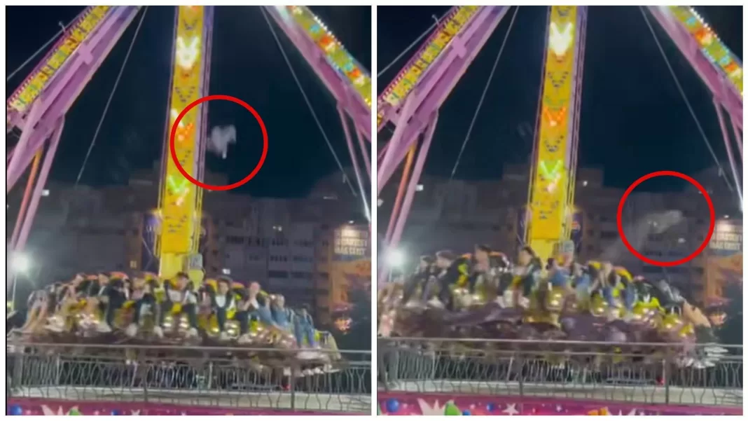 (AUDIO/FOTO) Bacău: Un incident extrem de periculos a avut loc într-un parc de distracții privat