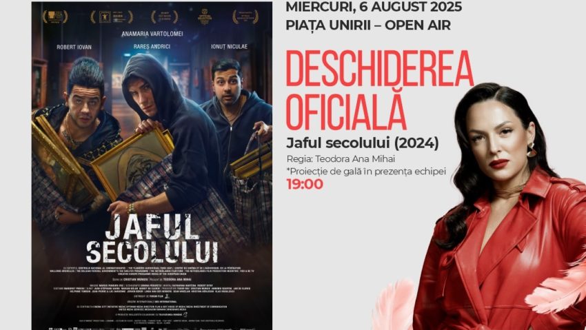 Gala de deschidere SFR 16: Proiecția filmului Jaful Secolului și concert Tania Turtureanu