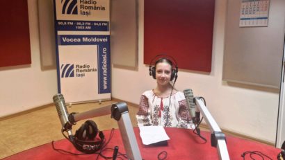 Raluca Budacă, artist de muzică populară, în direct la Radio Iași