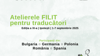 Atelierele FILIT pentru traducători revin între 1 și 7 septembrie