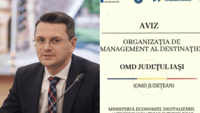 (AUDIO) Undă verde pentru Organizația de Management al Destinației Județul Iași