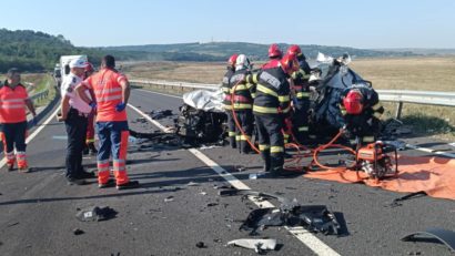 Vaslui: Accident mortal la Bârlad. O mașină de teren a intrat sub un TIR