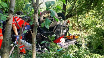 IAȘI: Accident rutier grav în această după-amiază în localitatea Deleni