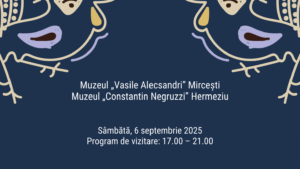 Muzeele din Mirceşti și Hermeziu participă la ediția a III-a a „Nopții Muzeelor la Sate”, 6 septembrie 2025