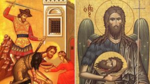 Creştinii prăznuiesc, astăzi, Tăierea capului Sfântului Ioan Botezătorul