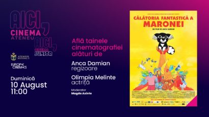 Aici, Cinema Junior #4 – proiect de educație cinematografică în cadrul SFR 16