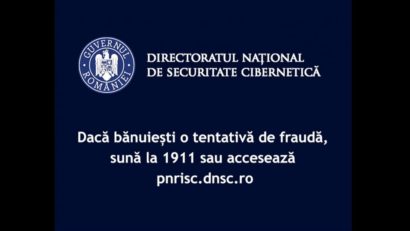 Directoratul Naţional de Securitate Cibernetică avertizează cu privire la înmulţirea tentativelor de fraudă prin telefon