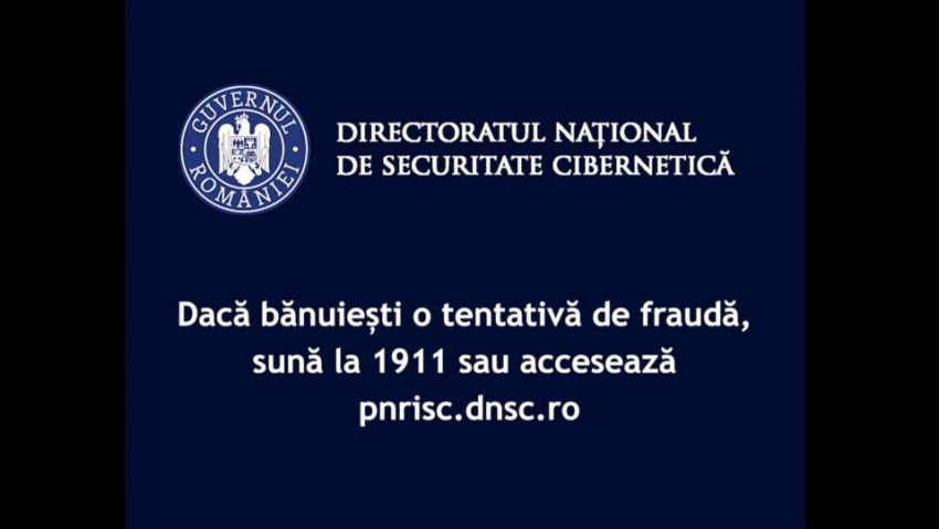 Directoratul Naţional de Securitate Cibernetică avertizează cu privire la înmulţirea tentativelor de fraudă prin telefon