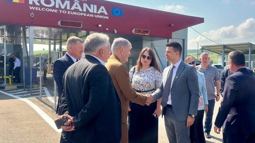Consiliul Județean Botoşani a fost gazda întâlnirii bilaterale între România și Ucraina
