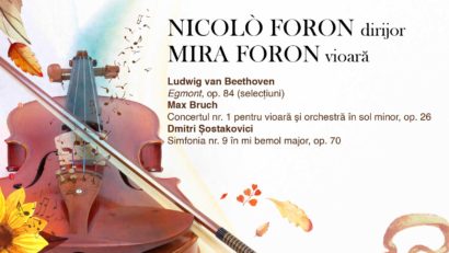 Filarmonica MOLDOVA din Iași vă invită la primele două concerte din luna octombrie!