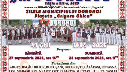 Festivalului Internațional de muzică populară “Mugurelul” 2025