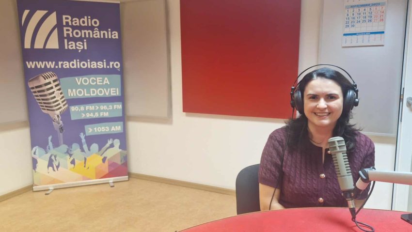 Gabriela Bobu, președinte Asociația ”Prietenii Școlii Valea Lupului” în direct la Radio Iași
