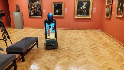 (AUDIO/FOTO) Palatul Culturii din Iași, primul muzeu cu robot supraveghetor