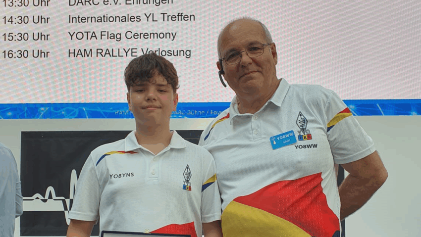 Ianis Scutaru, un adolescent din Piatra Neamț, performanță de Cartea Recordurilor la telegrafie viteză. Emisiunea „Weekend cu prieteni”, realizator – Horia Daraban (7.09.2025) Ianis Scutaru, un adolescent din Piatra Neamț, performanță de Cartea Recordurilor la telegrafie viteză. Emisiunea „Weekend cu prieteni”, realizator – Horia Daraban (7.09.2025)
