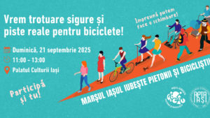 Marșul „Iașul iubește pietonii și bicicliștii” (21 septembrie 2025)