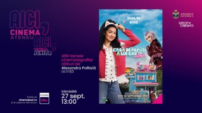Proiectul „Aici, Cinema Junior” ajunge la ediția a V-a, la Cinema Ateneu Iași