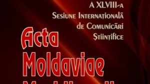 Vaslui: Cea de-a XLVIII-a ediţie a Sesiunii de comunicări ‘Acta Moldaviae Meridionalis’ (26 – 27 septembrie)