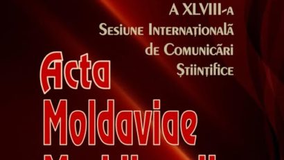 Vaslui: Cea de-a XLVIII-a ediţie a Sesiunii de comunicări ‘Acta Moldaviae Meridionalis’ (26 – 27 septembrie)