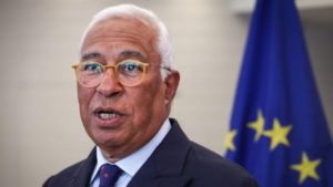 Preşedintele Consiliului European, António Costa, este primit de preşedintele Nicuşor Dan la Palatul Cotroceni