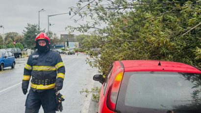 49 de localități din 14 județe, afectate de vremea rea