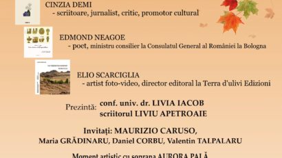 Toamnă Româno – Italiană la Iași – Autori italieni și cărțile lor –