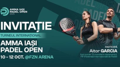 Începe turneul internațional Amma Iași Padel Open