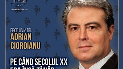Conferință la Palat, susținută de Adrian Cioroianu: „Pe când secolul XX era încă tânăr. Anul 1925 într-o perspectivă istorică”