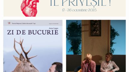 La finalul săptămânii, pe scena FNT București – „Zi de bucurie” de Arne Lygre, o montare marca Radu Afrim