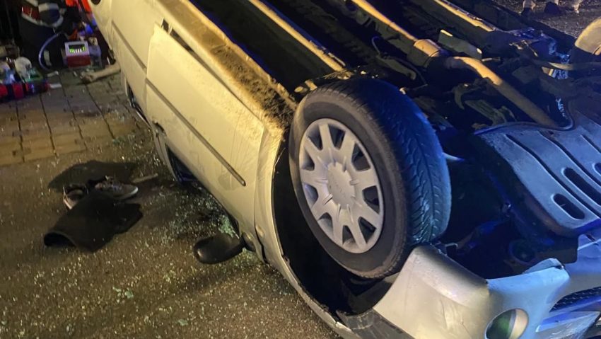 (FOTO) Neamţ: Un tânăr a decedat şi două minore au fost rănite într-un accident rutier produs de un şofer băut