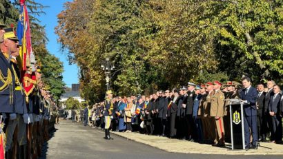 (FOTO/ VIDEO) Președintele Nicușor Dan participă, la Iași, la ceremoniile de Ziua Armatei Române