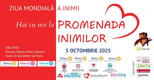 „Promenada Inimilor” la Iași, duminică, 05.10.2025. Prof. univ. dr. Florin Mitu, profesor de cardiologie și Neculai Suculiuc, președintele Clubului Rotary Iași cu Mihai Florin Pohoață, la ”Pulsul Zilei” – 02.10.2025.