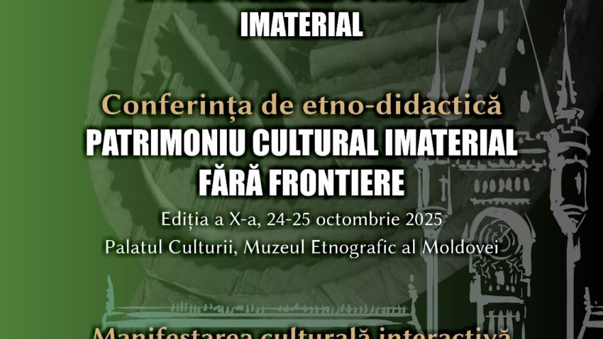 Conferință etno-didactică și Târg al meșterilor populari, la Palatul Culturii din Iași Conferință etno-didactică și Târg al meșterilor populari, la Palatul Culturii din Iași
