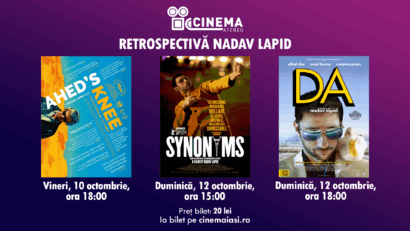 Portret de cineast la Cinema Ateneu: Nadav Lapid, o voce a disidenței