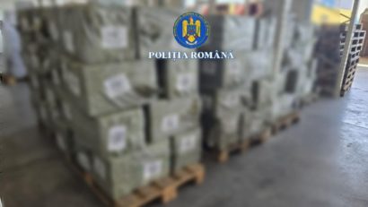 Poliţia Română a anunţat o captură record de bancnote false în Portul Constanţa