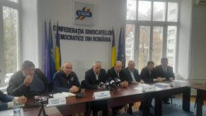 Patru mari confederaţii sindicale anunţă proteste în faţa Guvernului Patru mari confederaţii sindicale anunţă proteste în faţa Guvernului