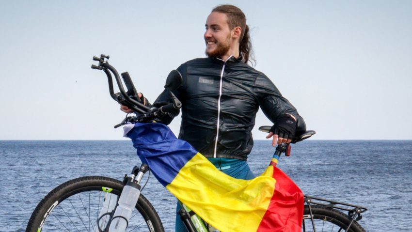 Mircea Arămescu, ieșeanul care a cucerit Europa pe bicicleta, în direct la Radio România Iași