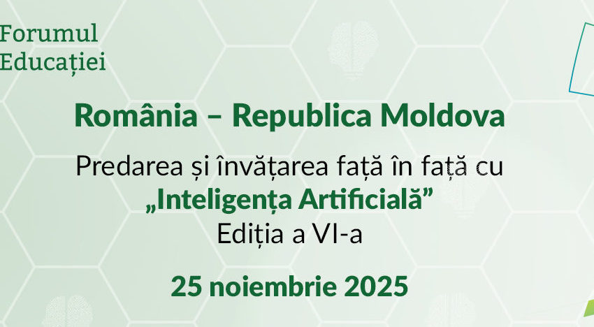 (AUDIO) Forumul Educației România–Republica Moldova începe mâine la Iași