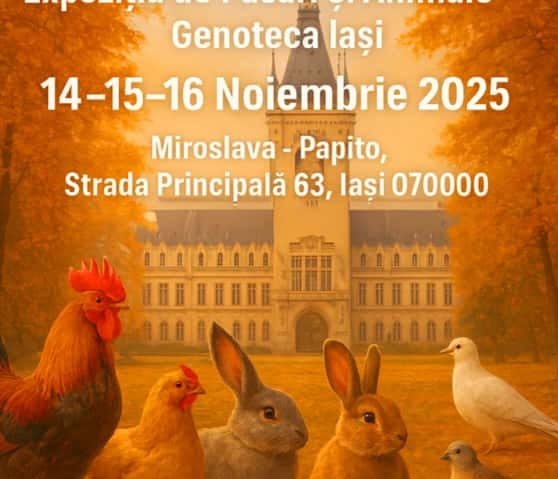 EXPOZIȚIE INEDITĂ DE PĂSĂRI ȘI ANIMALE LA MIROSLAVA, 14 – 16 noiembrie 2025. Organizatorul Romeo Condriuc cu Mihai Florin Pohoață, la ”Pulsul Zilei” – 06.11.2025.