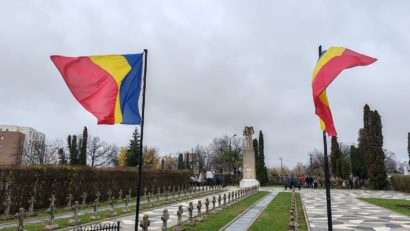 (AUDIO/FOTO) Ziua Veteranilor de Război, marcată la Cimitirul Eternitatea din Iași