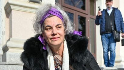 Neamţ: Actriţa Maia Morgenstern a primit prima stea pe Aleea Personalităţilor din faţa Teatrului Tineretului