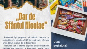 Eveniment caritabil „Dar de Sfântul Nicolae”. Bună Dimineața cu George Marici