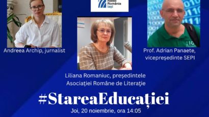 Forumul Educației România-Republica Moldova, cauzele analfabetismului funcțional în rândul elevilor și reforma olimpiadelor școlare, teme ale emisiunii Starea Educației (20.11.2025)