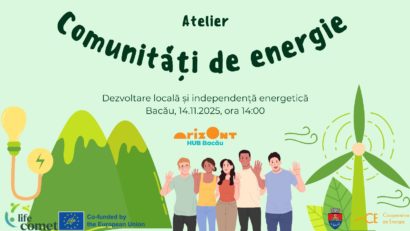 Bacău: Prezentare interactivă, susținută de ”Cooperativa de Energie”