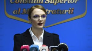 Protest în fața sediului Înaltei Curți de Casație și Justiție