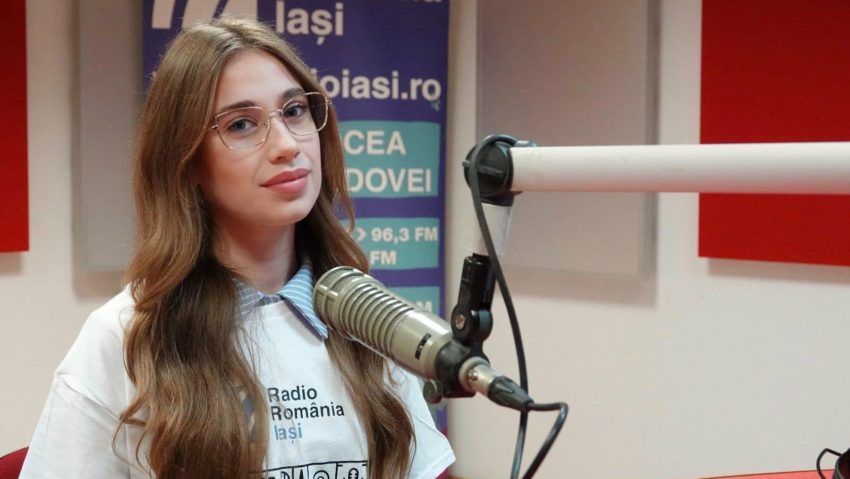 Incubator Radio România Iași – „Aici Creștem Oameni de Radio”. Aurora Șarig, reporter Incubator în „Bună dimineața”, cu Adina Șuhan
