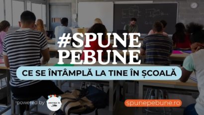 (AUDIO) Campania națională ”Spune pe bune ce se întâmplă la tine în școală” ajunge la Iași: elevii și profesorii sunt invitați să dezvăluie realitatea din instituțiile de învățământ