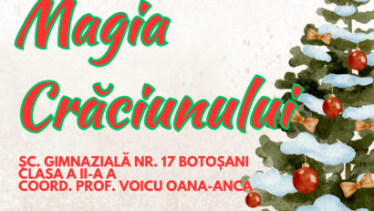 BOTOȘANI: Lectură și magie de Crăciun la Filiala nr. 1 Primăverii