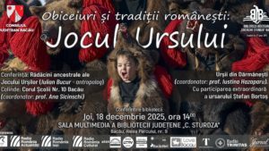 Decembrie efervescent la Biblioteca Județeană Bacău. Bună Dimineața cu Adina Șuhan