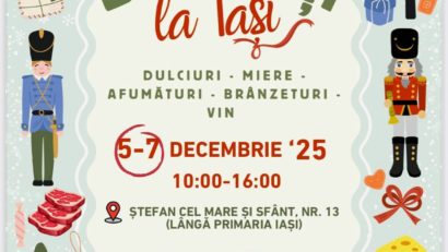 (AUDIO) Prima ediție a târgului „Bunătăți la Iași”, organizată în acest weekend